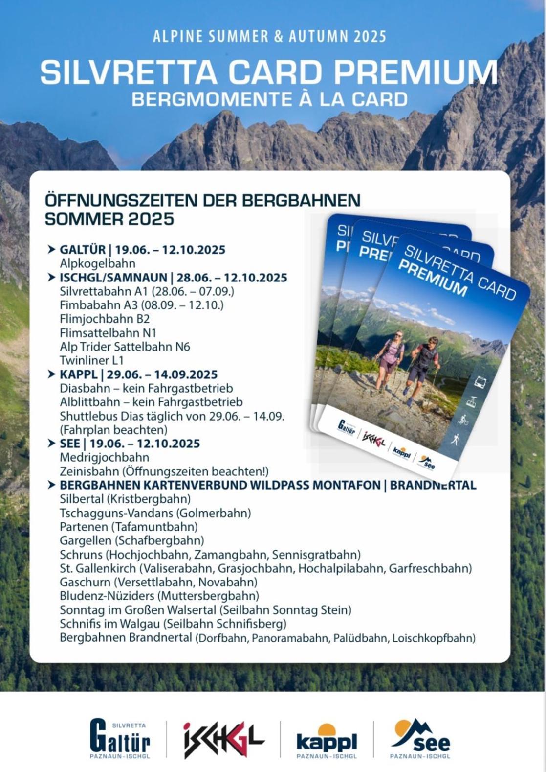 Apart Scharler Mit Silvretta Card ซี ภายนอก รูปภาพ